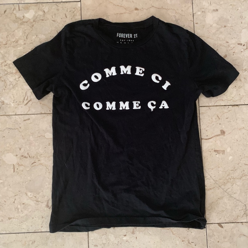 Black grape tee